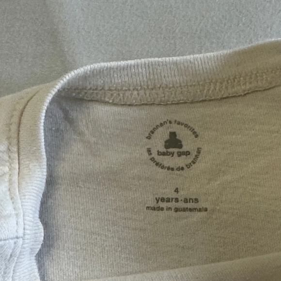 GAP Kids Space Adventure Long Sleeve Tee - Cream - Picture 2 of 3